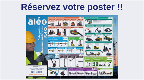 Réservez votre poster sur les Recommandations de la CNAM et de L'INRS !