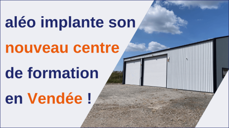 Bâtiment du nouveau centre de formation à Challans - aléo Prévention
