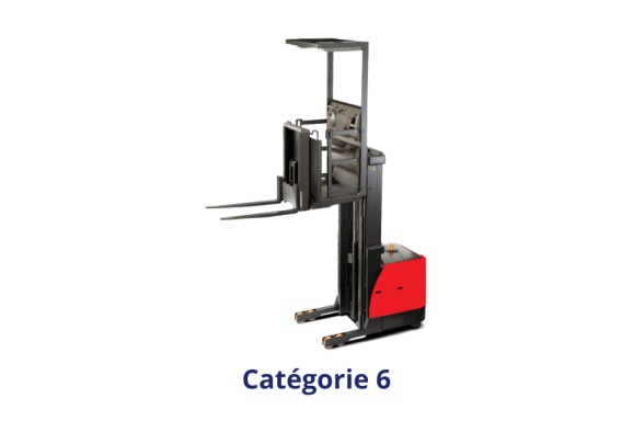 Chariot élévateur catégorie 6 de la R489